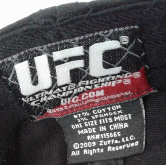 UFC A Flex Baseball Hat Cap One Size Ultimate Fighting Championship unisex - Picture 5 of 5